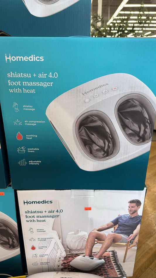Homedics Shiatsu + Air 4.0 Foot Massager with Heat